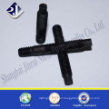 hardware supplier A193 B7 black oxide stud bolt with nut